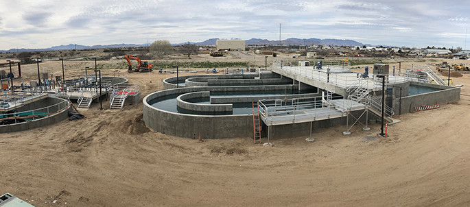 Works progress on the Ringsend Wastewater Treatment Plant Upgrade