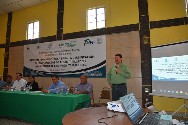 Enrique Saldívar, Gerente de Comapa resaltó los beneficios de este proyecto
